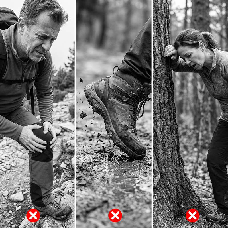 ⛰️Adjustable Aluminum Alloy Trekking Pole – Durable, Shock-Absorbing, Lightweight 🌲