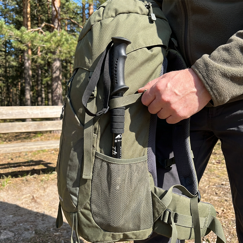 ⛰️Adjustable Aluminum Alloy Trekking Pole – Durable, Shock-Absorbing, Lightweight 🌲