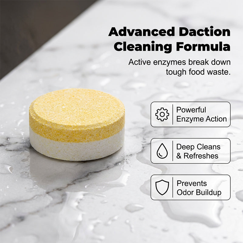 Garbage Disposal Cleaner and Deodorizer Tablets