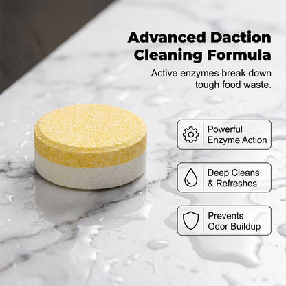 Garbage Disposal Cleaner and Deodorizer Tablets