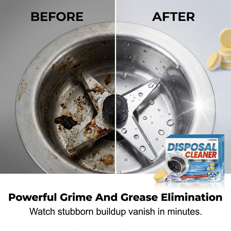 Garbage Disposal Cleaner and Deodorizer Tablets