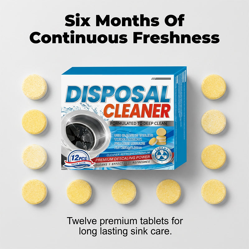 Garbage Disposal Cleaner and Deodorizer Tablets