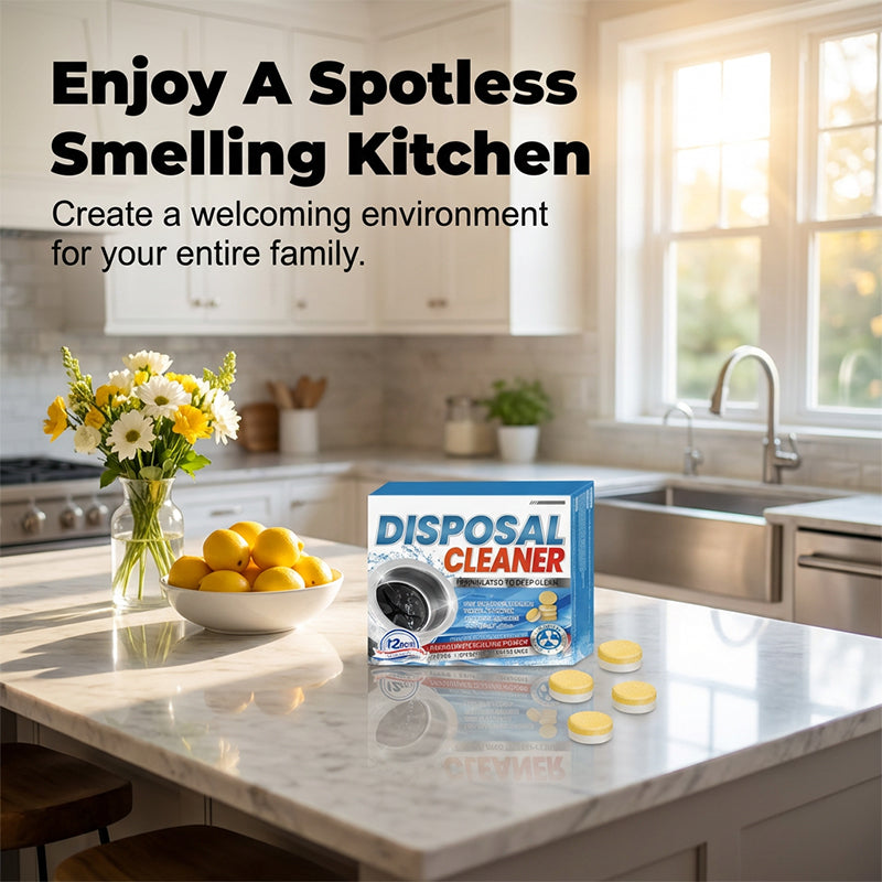 Garbage Disposal Cleaner and Deodorizer Tablets