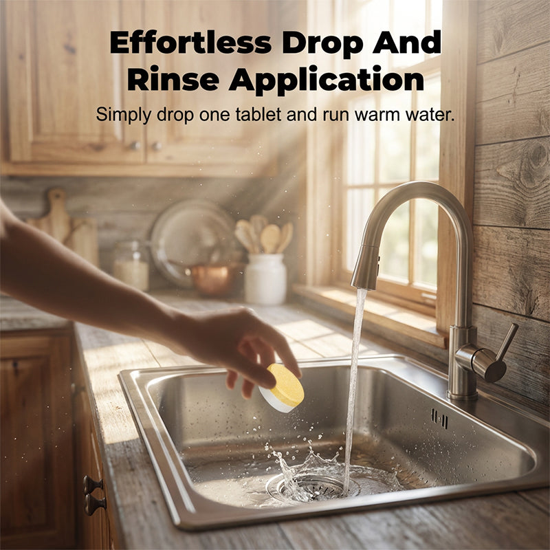 Garbage Disposal Cleaner and Deodorizer Tablets
