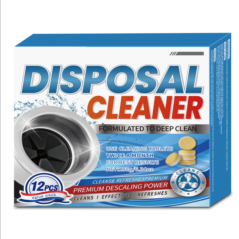 Garbage Disposal Cleaner and Deodorizer Tablets
