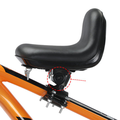 ⏳Time-Limited Special⏰Front Mounted Kids Bike Seat – Adjustable, Foldable, High-Carbon Steel Frame ✨