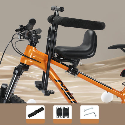 ⏳Time-Limited Special⏰Front Mounted Kids Bike Seat – Adjustable, Foldable, High-Carbon Steel Frame ✨