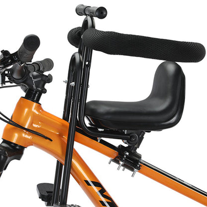 ⏳Time-Limited Special⏰Front Mounted Kids Bike Seat – Adjustable, Foldable, High-Carbon Steel Frame ✨