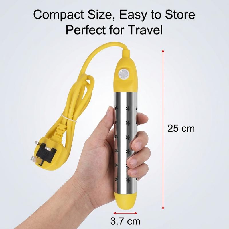 ⏳Time-Limited Special⏰Safe Anti-Scald Immersion Heater for Travel & Home – Compact & overheat protection – Perfect for heating drinks or baby food while travelling – dual voltage & fast heating 🔥