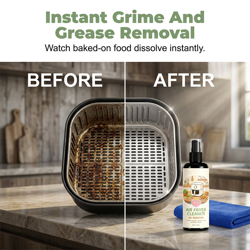 Buy 2 Get 1 Free!!✨2-in-1 Air Fryer Cleaner and Degreaser Spray