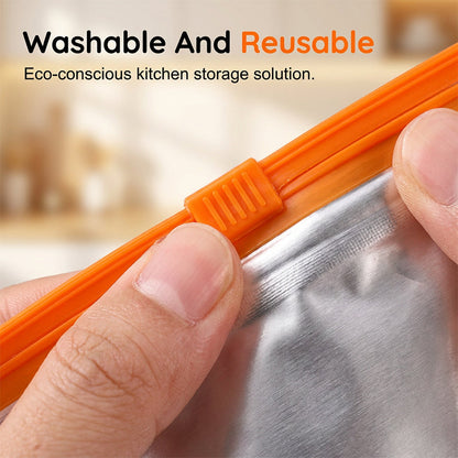 Reusable Aluminum Foil Sealable Storage Bags (10-Pieces)