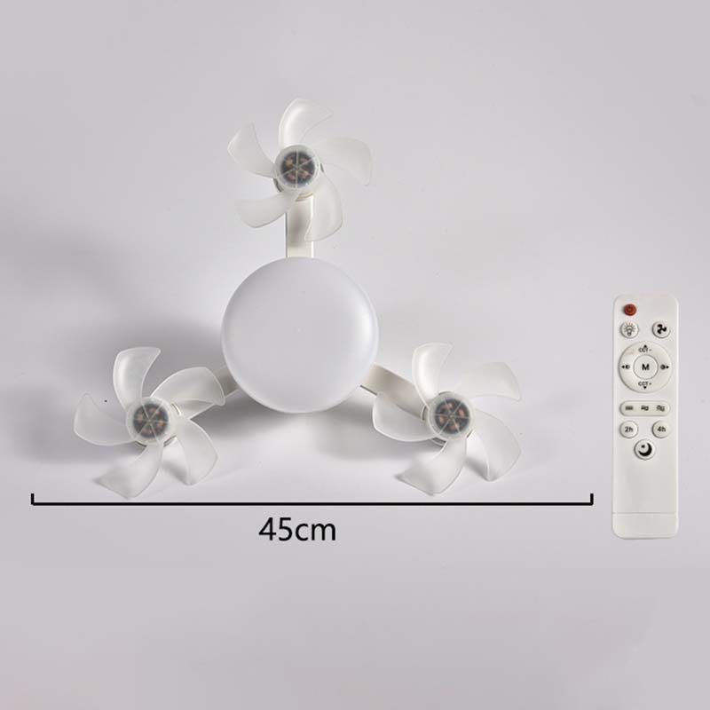 2-in-1 Socket Ceiling Fan with LED Light | No-Wiring Remote Fan 🌪️💡
