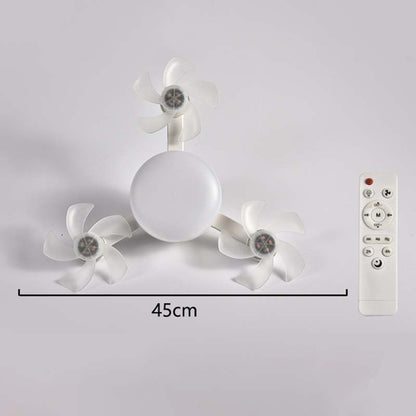 2-in-1 Socket Ceiling Fan with LED Light | No-Wiring Remote Fan 🌪️💡