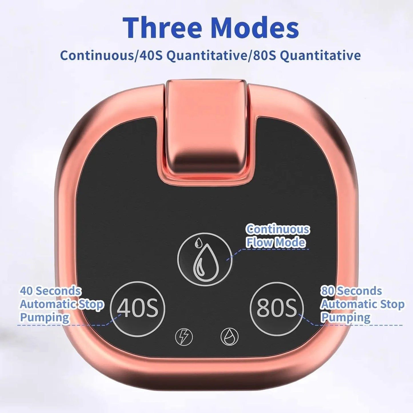 🏠 Automatic dispenser pump – multifunctional, silent & perfect for home, office, summer cottage & camping, fits most standard bottles 🌿