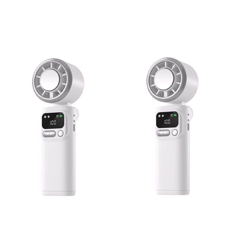 ⏳Time-Limited Special⏰Portable cooling fan with ice compression plate – evaporative cooling, 3 speed settings & rechargeable battery – perfect for hot days, the office and outdoors ✨