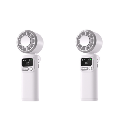 ⏳Time-Limited Special⏰Portable cooling fan with ice compression plate – evaporative cooling, 3 speed settings & rechargeable battery – perfect for hot days, the office and outdoors ✨