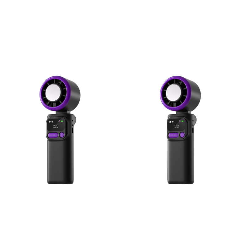 ⏳Time-Limited Special⏰Portable cooling fan with ice compression plate – evaporative cooling, 3 speed settings & rechargeable battery – perfect for hot days, the office and outdoors ✨