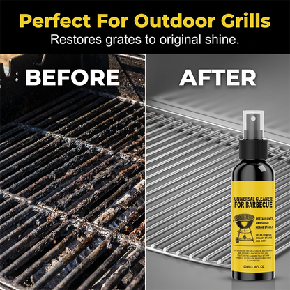 🔥Buy 3 Get 2 Free🧽 Heavy-duty BBQ Cleaner – dissolves carbon, grease, and baked-on grime!