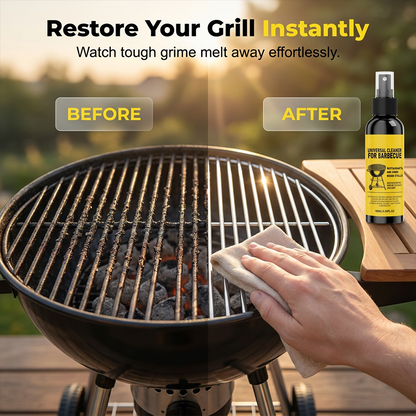 🔥Buy 3 Get 2 Free🧽 Heavy-duty BBQ Cleaner – dissolves carbon, grease, and baked-on grime!
