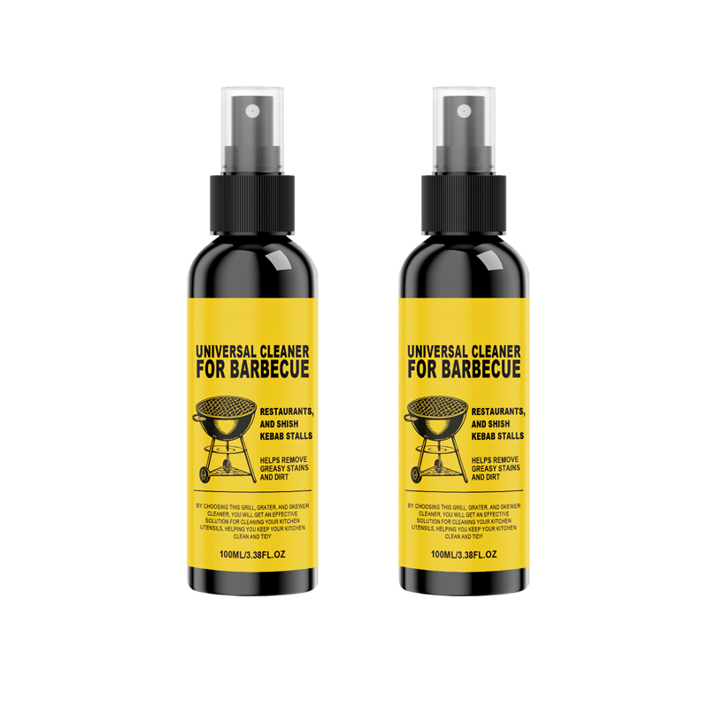 🔥Buy 3 Get 2 Free🧽 Heavy-duty BBQ Cleaner – dissolves carbon, grease, and baked-on grime!