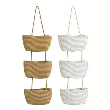 👍3-Tier Wall-Hanging Storage Organizer