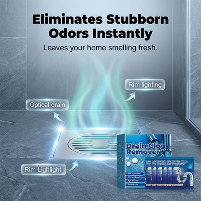 Effervescent Drain Clog Remover Tablets