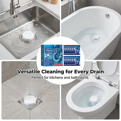 Effervescent Drain Clog Remover Tablets