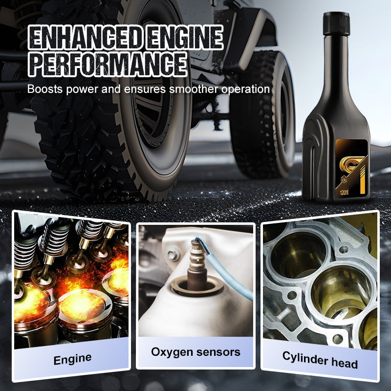 💞BUY 2 GET 1 FREE + 50% OFF! 🥳Multi-Functional Fuel System Cleaner for Cars