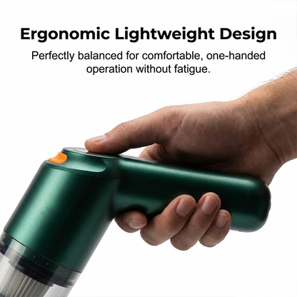 Cordless car vacuum – 10000Pa suction, lightweight, long battery life!