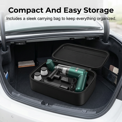 Cordless car vacuum – 10000Pa suction, lightweight, long battery life!