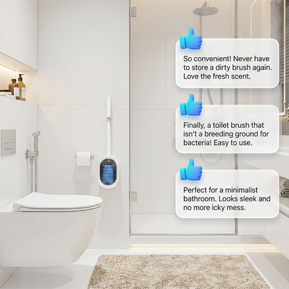No-Touch Disposable Toilet Scrubber Set