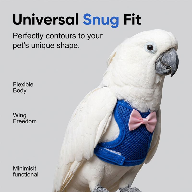 🔥⏰Buy 1 Get 1 Free⏳🔥Parrot Flight Harness with Leash