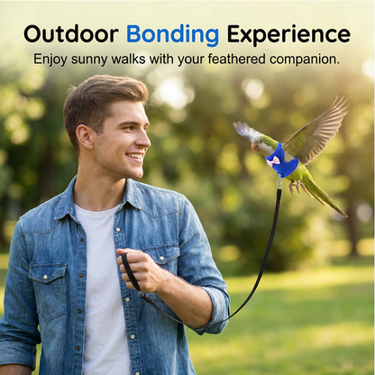 🔥⏰Buy 1 Get 1 Free⏳🔥Parrot Flight Harness with Leash