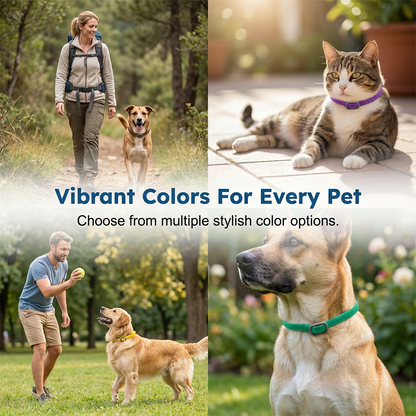 🎉 FLASH DEAL 45% OFF🐶🐱 – Plant-Based Flea & Tick Collar 🌿 Up to 8 Months Protection, Slow-Release Oils, Water-Resistant 💦 Repels Mosquitoes & Larvae, Comfortable & Safe for Daily Wear 🐕