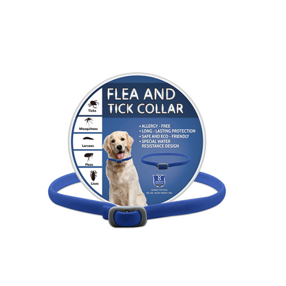 🎉 FLASH DEAL 45% OFF🐶🐱 – Plant-Based Flea & Tick Collar 🌿 Up to 8 Months Protection, Slow-Release Oils, Water-Resistant 💦 Repels Mosquitoes & Larvae, Comfortable & Safe for Daily Wear 🐕