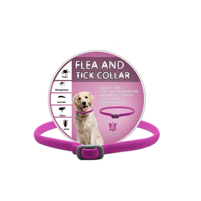 🎉 FLASH DEAL 45% OFF🐶🐱 – Plant-Based Flea & Tick Collar 🌿 Up to 8 Months Protection, Slow-Release Oils, Water-Resistant 💦 Repels Mosquitoes & Larvae, Comfortable & Safe for Daily Wear 🐕