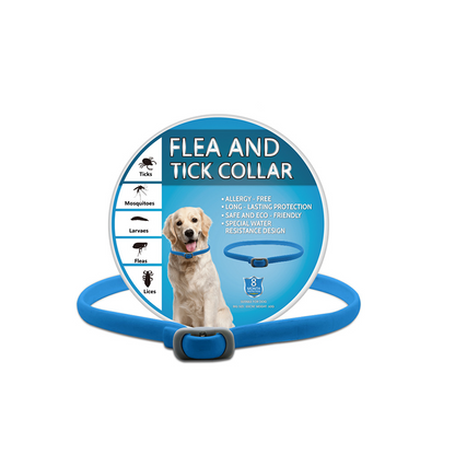 🎉 FLASH DEAL 45% OFF🐶🐱 – Plant-Based Flea & Tick Collar 🌿 Up to 8 Months Protection, Slow-Release Oils, Water-Resistant 💦 Repels Mosquitoes & Larvae, Comfortable & Safe for Daily Wear 🐕