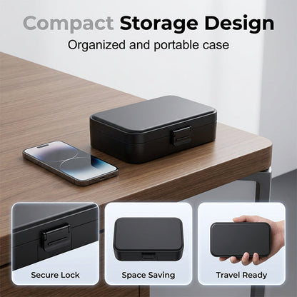 130-in-1 Magnetic Precision Screwdriver Set with Portable Storage Case