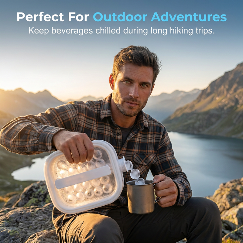 Portable Silicone Ice Ball Maker Bottle 🧊 Freeze, Store & Release Perfect Ice Balls with Ease🔥BUY 2 GET 5% OFF