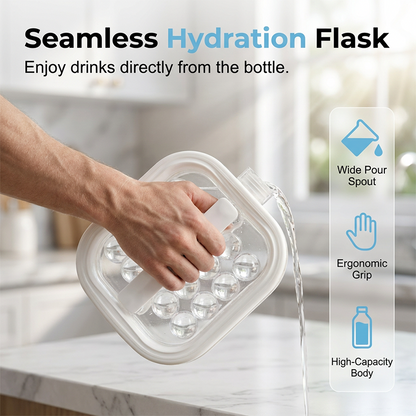 Portable Silicone Ice Ball Maker Bottle 🧊 Freeze, Store & Release Perfect Ice Balls with Ease🔥BUY 2 GET 10% OFF