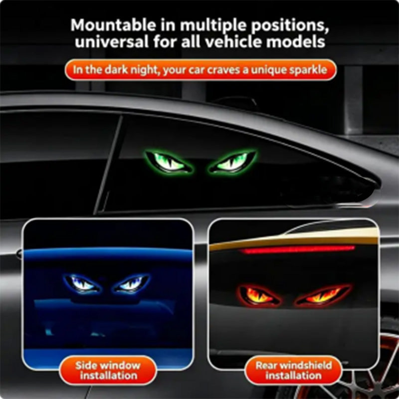 🚗🔆 Solar-powered, weatherproof, automatic activation at dark – for more safety on the roadside. 🔥🛡️
