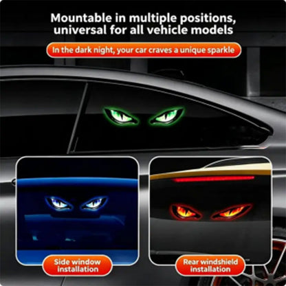 🚗🔆 Solar-powered, weatherproof, automatic activation at dark – for more safety on the roadside. 🔥🛡️