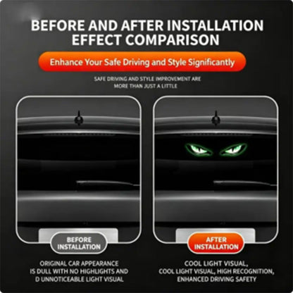🚗🔆 Solar-powered, weatherproof, automatic activation at dark – for more safety on the roadside. 🔥🛡️