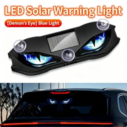 🚗🔆 Solar-powered, weatherproof, automatic activation at dark – for more safety on the roadside. 🔥🛡️