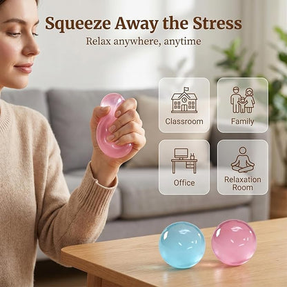 🔥🎁 2+1 FREE!!🥳 💞 50K+ SOLD! ⚡🥥Coconut Oil Squishy, Coconut Oil Stress Ball – Super Soft, Handmade, Slow-Rising Fidget Squeeze Toy for Stress Relief and Improved Focus🌴💚