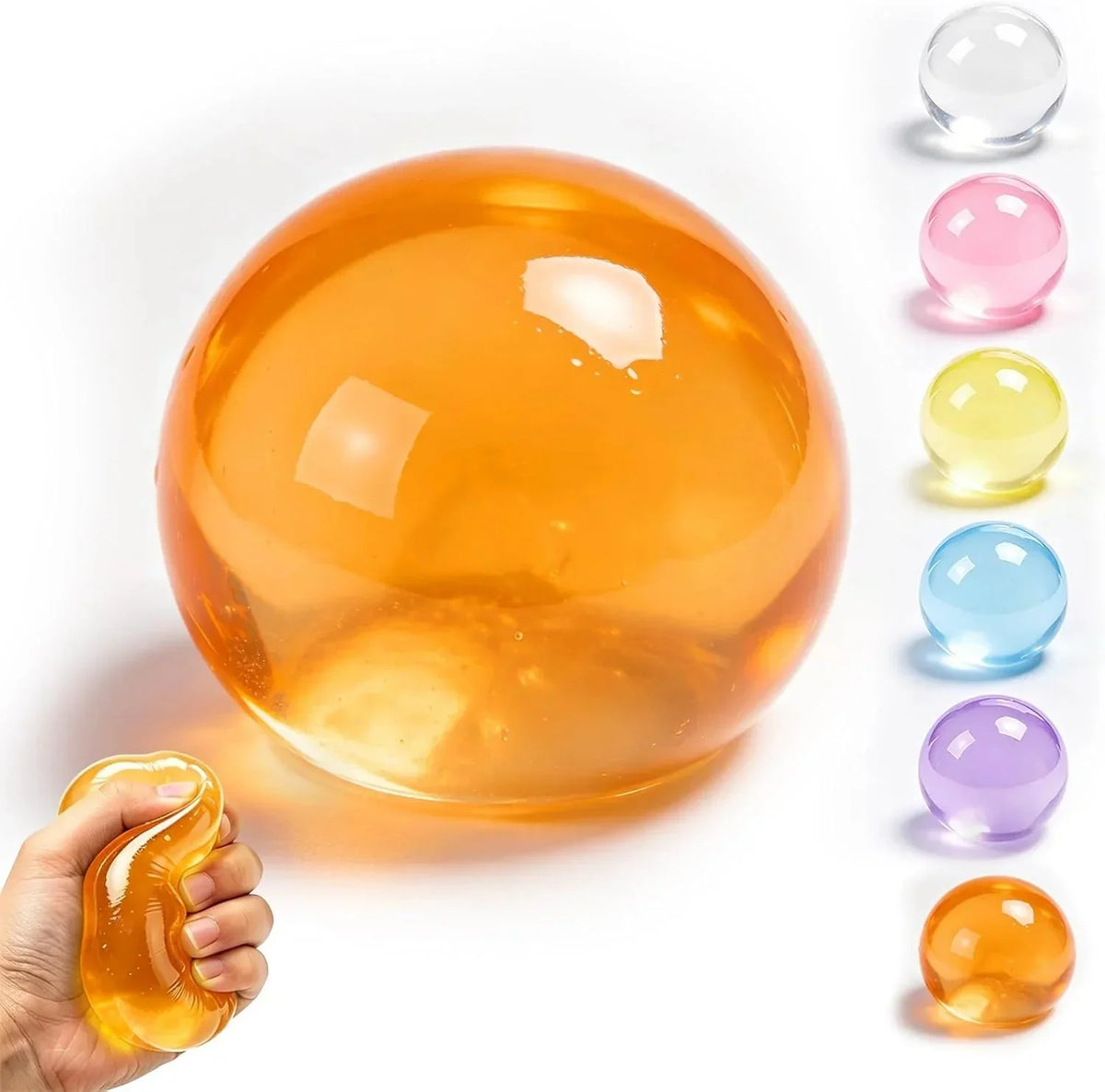 🔥🎁 2+1 FREE!!🥳 💞 50K+ SOLD! ⚡🥥Coconut Oil Squishy, Coconut Oil Stress Ball – Super Soft, Handmade, Slow-Rising Fidget Squeeze Toy for Stress Relief and Improved Focus🌴💚