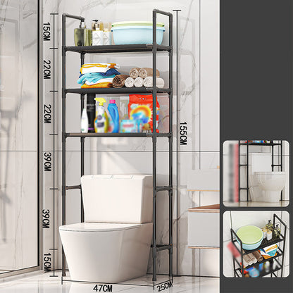 🗄️61% OFF NOW ! 🧺No-Drill Over-Washer Storage Rack, Waterproof Rustproof Laundry & Bathroom Organizer Shelf for Space Saving