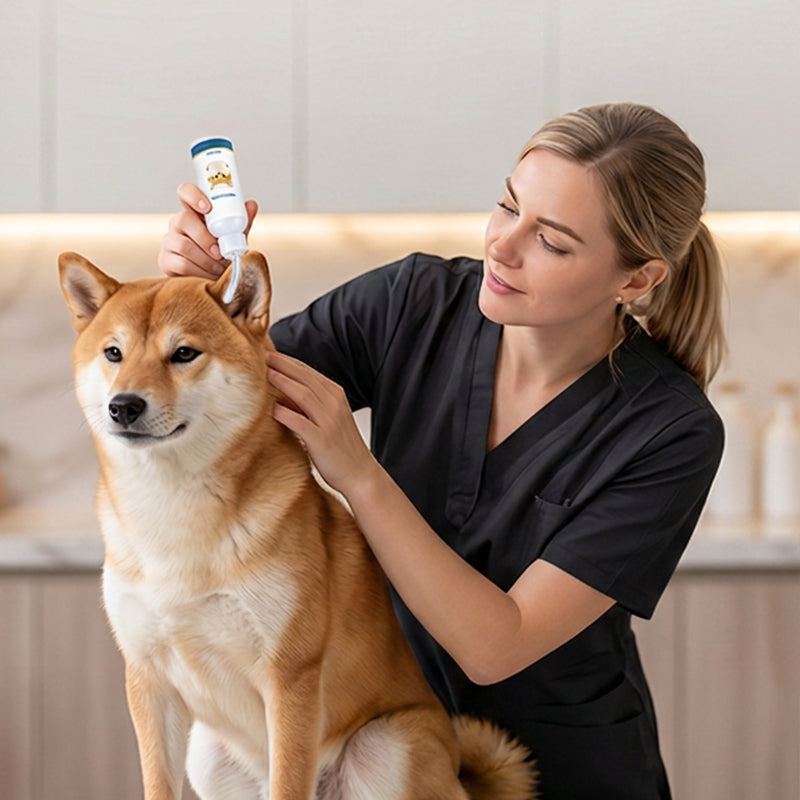 📢📢50% OFF !! ⏰Gentle Pet Ear Cleaner Solution