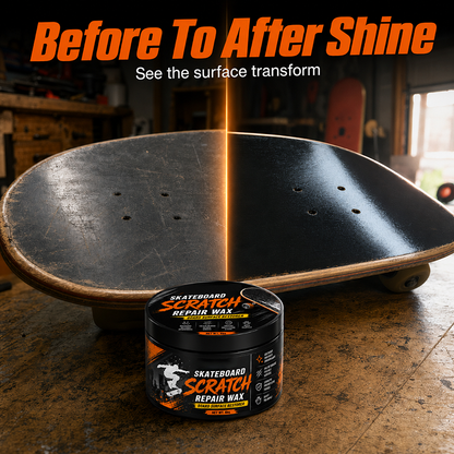 🥳2026 HOT SALE🥳💞50K+ SOLD!🛹✨ 50% OFF! Skateboard Scratch Repair Cream – Reduces scuffs, restores surface shine. Easy sponge application. A quick refresh for your deck! 🧽💨