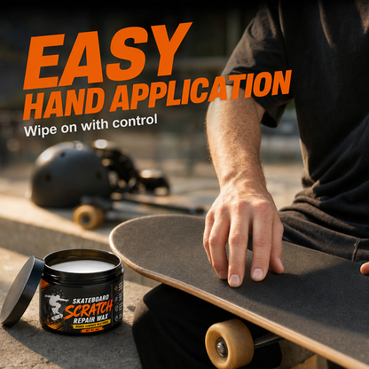 🥳2026 HOT SALE🥳💞50K+ SOLD!🛹✨ 50% OFF! Skateboard Scratch Repair Cream – Reduces scuffs, restores surface shine. Easy sponge application. A quick refresh for your deck! 🧽💨